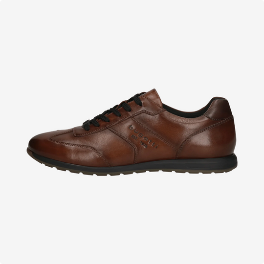 Bugatti Leather Sneaker | Brown