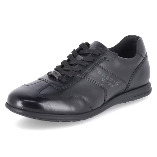 Bugatti Leather Sneaker | Black