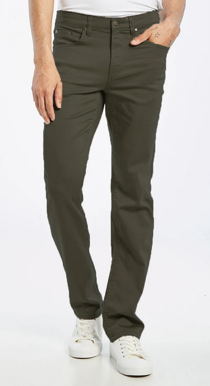 Lois 5 Pocket Pants Brad | Dusty Olive