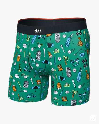 Saxx Vibe Xtra Soft Comfort Soft Comfort Boxer Brief 6"
