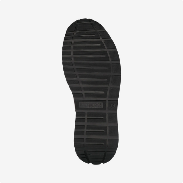 Bugatti Leather Sneaker | Dark Grey/Brown