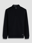 Bugatchi 1/4 Zip Sweater | Black