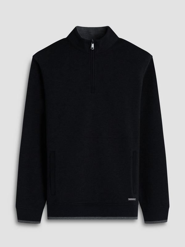 Bugatchi 1/4 Zip Sweater | Black