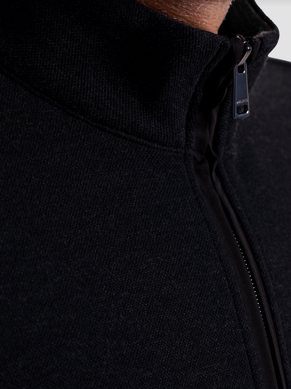 Bugatchi 1/4 Zip Sweater | Black