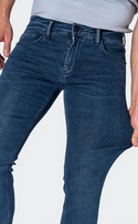 Maceoo Stretch Jean Straight | Blue