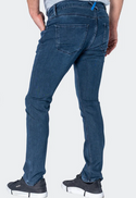 Maceoo Stretch Jean Straight | Blue