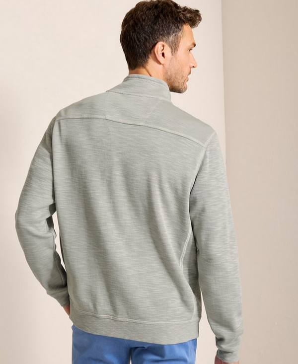 Tommy Bahama Tobago Bay Half-Zip Sweatshirt | Smokey Grey