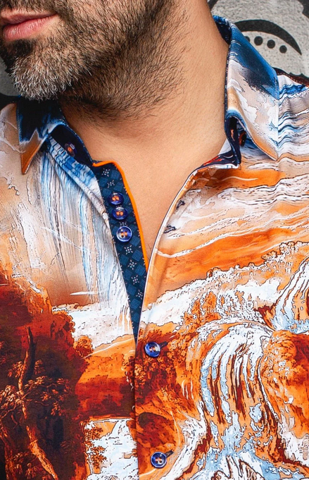 AU NOIR CHEMISE CASCADES