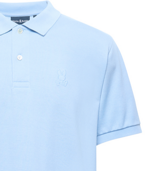 Psycho Bunny Men's James Premium Pique Polo Shirt | Serenity