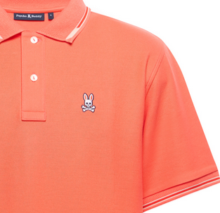 Psycho Bunny Men's Polo Stirling | Coral