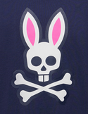 Psycho Bunny Men's Rex Graphic Tee | Evening Blue