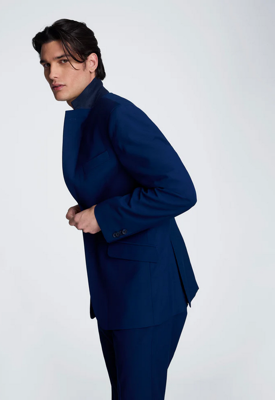 Kenneth Cole Slim-Fit Stretch Suit Separate Jacket | Navy