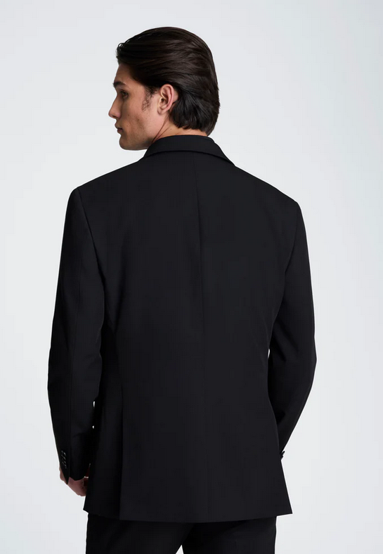 Kenneth Cole Slim-Fit Stretch Suit Separate Jacket | Black