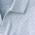 Johnston & Murphy - Polo à col en V - Sedona - Bleu clair