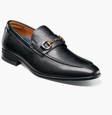 Florsheim Zaffiro Moc Toe Bit Loafer II | Noir