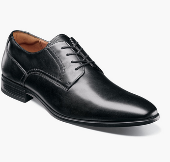 Florsheim Zaffiro Plain Toe Oxford | Noir
