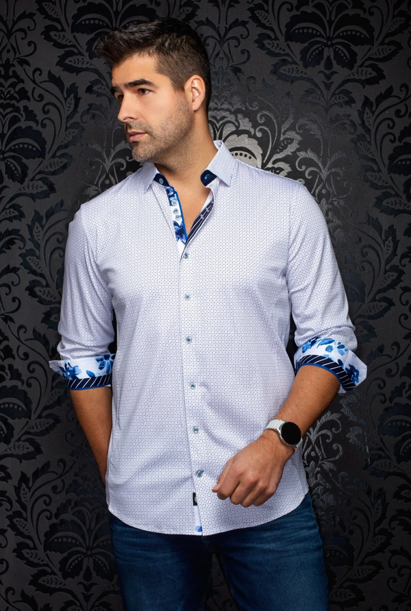 Au Noir Stretch Shirt | STONEHILL, White