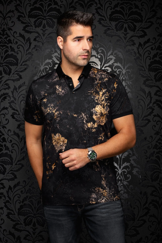 Au Noir Polo | SUMATRAN, Black