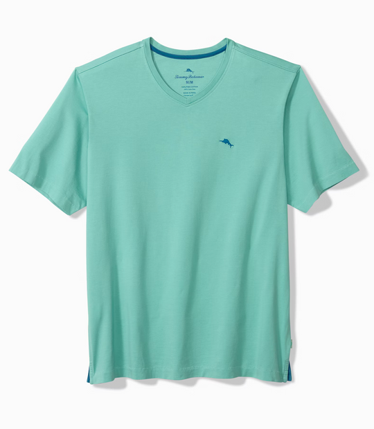 Tommy Bahama Bali Skyline V-Neck T-Shirt | Azure Water