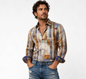 Sugar Long Sleeve Shirt BRECADE | Flame