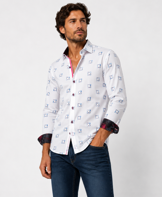 Sugar Long Sleeve Shirt DURAN | Sky