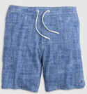Johnnie-O Half Elastic 7" Surf Shorts, Lake - Caswell's Fine Menswear
