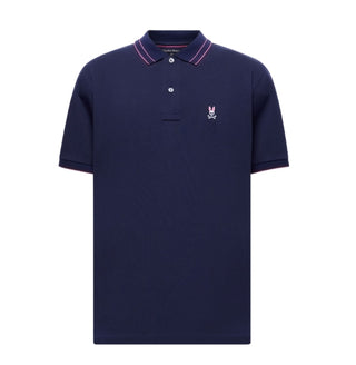 Psycho Bunny Men's Rex Performance Pique Polo | Evening Blue