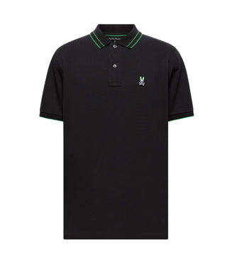 Psycho Bunny Men's Rex Performance Pique Polo | Black