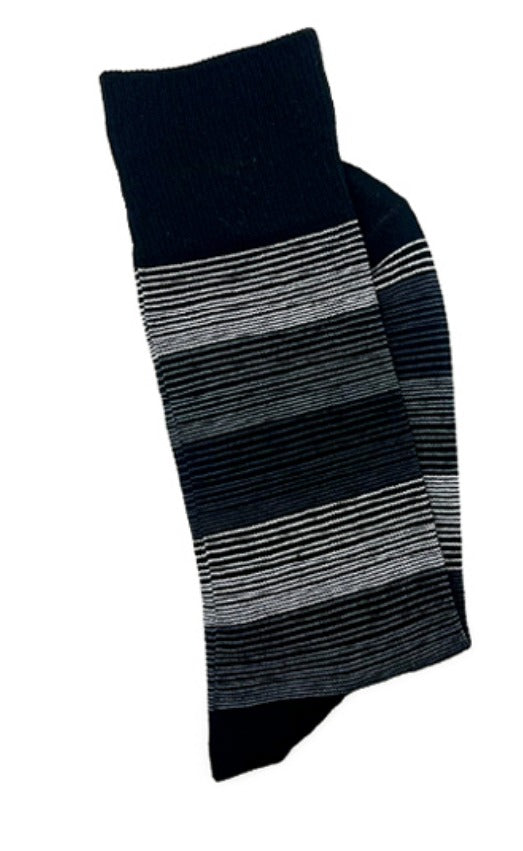 Knotz Fancy Socks, Black - Caswell's Fine Menswear