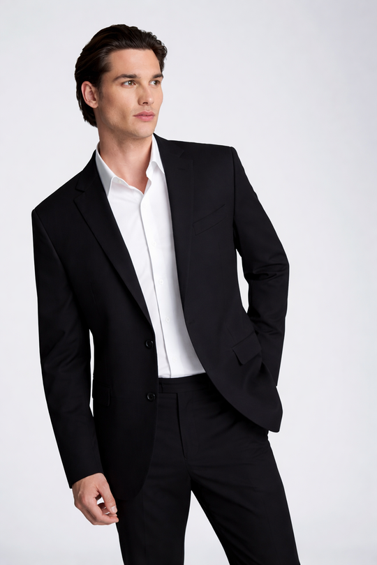 Kenneth Cole Slim-Fit Stretch Suit Separate Jacket | Black