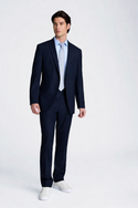 Kenneth Cole Slim-Fit Stretch Suit Separate Jacket | Navy