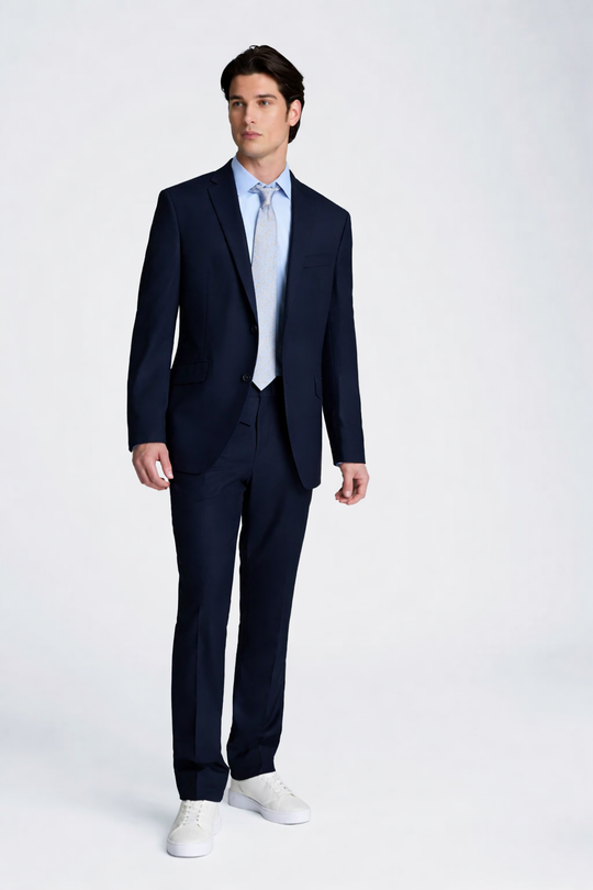Kenneth Cole Slim-Fit Stretch Suit Separate Jacket | Navy
