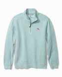 Tommy Bahama Tobago Bay Half-Zip Sweatshirt | Sterling Blue - Caswell's Fine Menswear