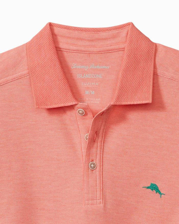 Tommy Bahama The Emfielder 2.0 IslandZone® Polo | Red Ginger Heather - Caswell's Fine Menswear