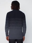 Projek Raw Sweater with Snap and Zip Closure, Black - Caswell's Fine Menswear
