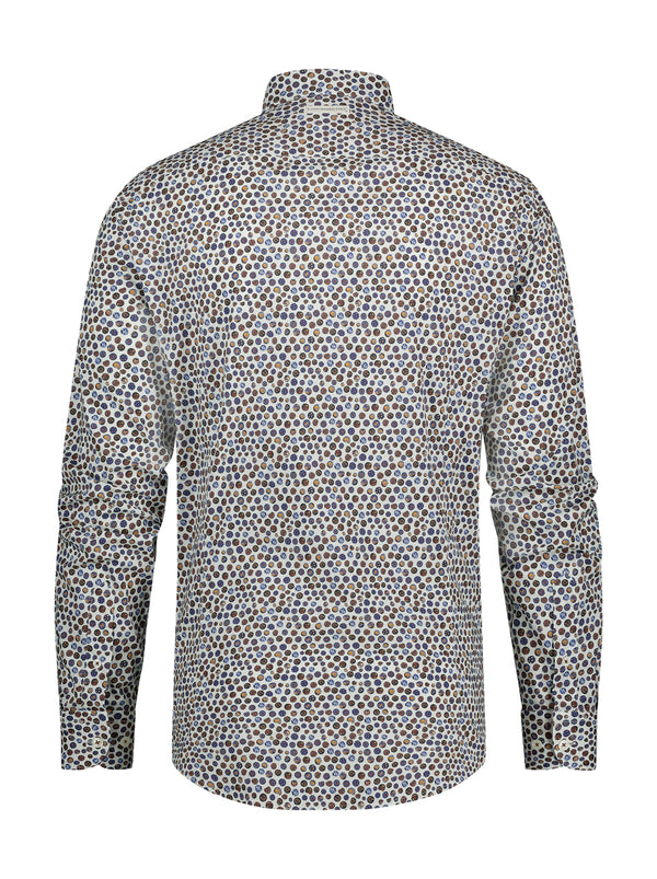 A Fish Named Fred Shirt Rounds | Off White - Caswell's Fine Menswear