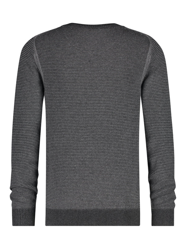 A Fish Named Fred Classic Pullover | Grey - Caswell's Fine Menswear