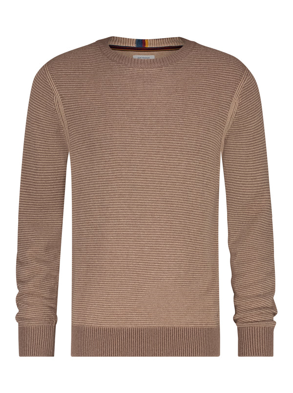 A Fish Named Fred Classic Pullover | Light Brown - Caswell's Fine Menswear