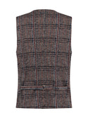 A Fish Named Fred Waistcoat/Vest Check | Multi - Caswell's Fine Menswear