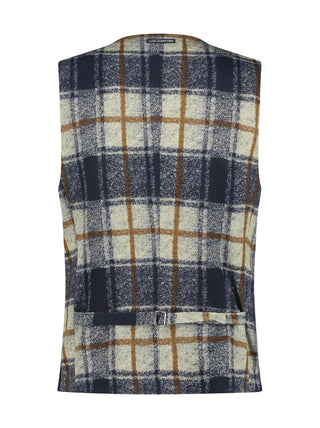 A Fish Named Fred Waistcoat/Vest | Travel Check - Caswell's Fine Menswear