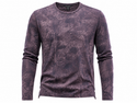 John Varvatos Parson Printed Textured Crew | Spruce