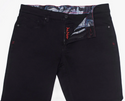 Au Noir Jeans 360° Stretch | JOHNNY-SRD, Black - Caswell's Fine Menswear