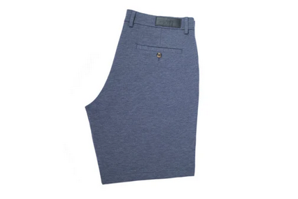 Au Noir Shorts | SOLARIS-GIACOMO, Denim - Caswell's Fine Menswear