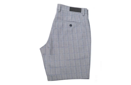 Au Noir Shorts | SOLARIS-ANDERSON, Grey - Caswell's Fine Menswear