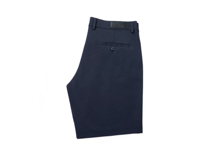 Au Noir Shorts | SOLARIS-GIACOMO, Midnight - Caswell's Fine Menswear