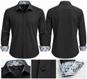 CEO Luxury 360° Stretch Shirt Long Sleeve | Black