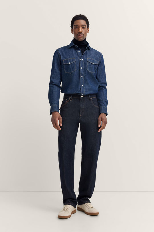 Bugatti Luxury Jean Loose | Dark Navy