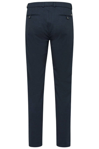 Bugatti Pant |Black/Blue - Caswell's Fine Menswear