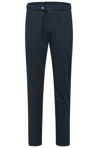 Bugatti Pant |Black/Blue - Caswell's Fine Menswear