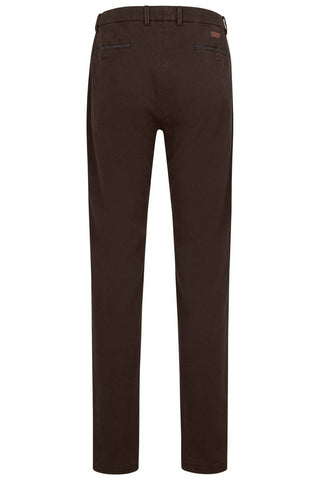 Bugatti Pant | Brown - Caswell's Fine Menswear